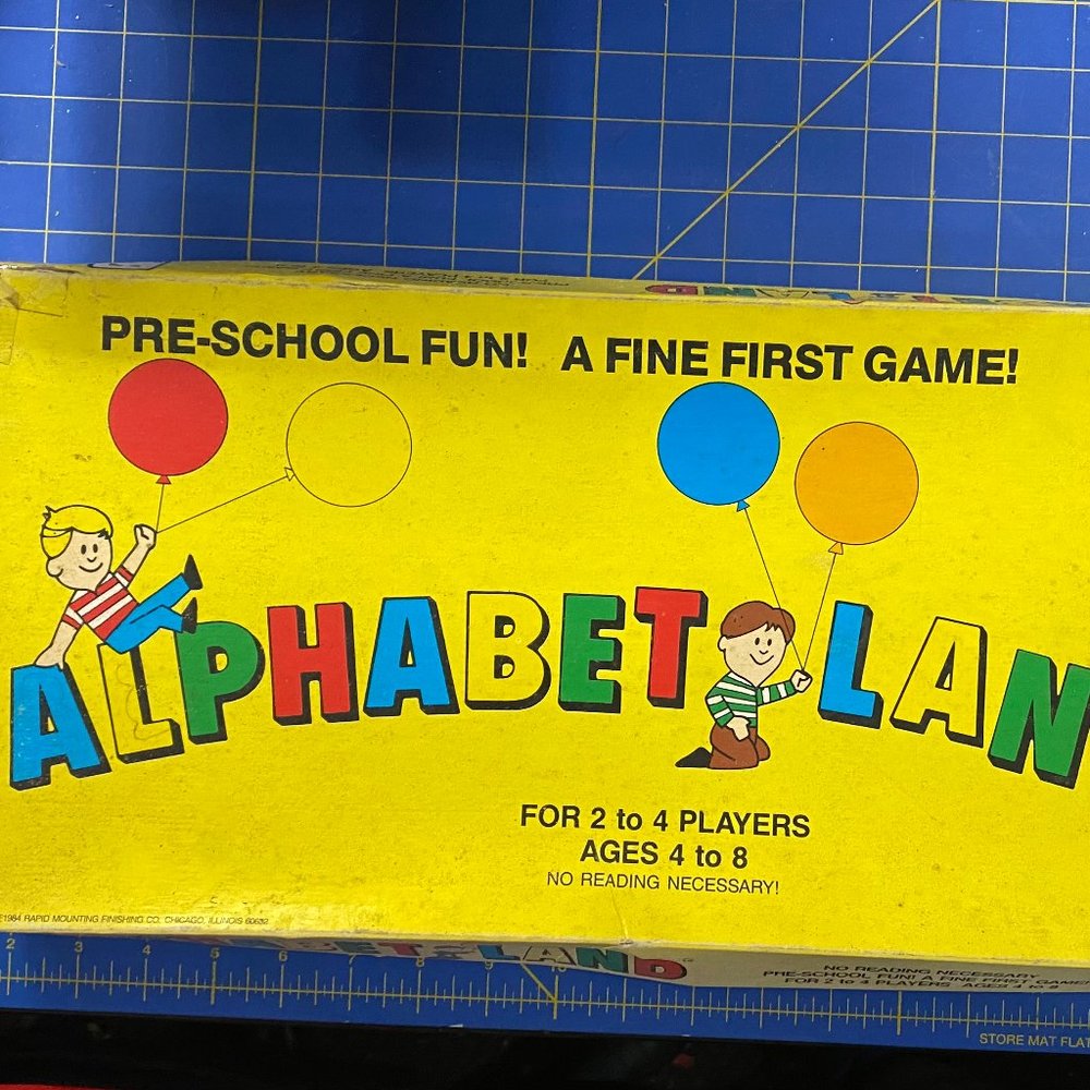 Alphabet Land Board Game